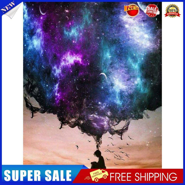 Memory Starry Oil Paint By Numbers Kits Canvas Picture Wall Art DIY Craft