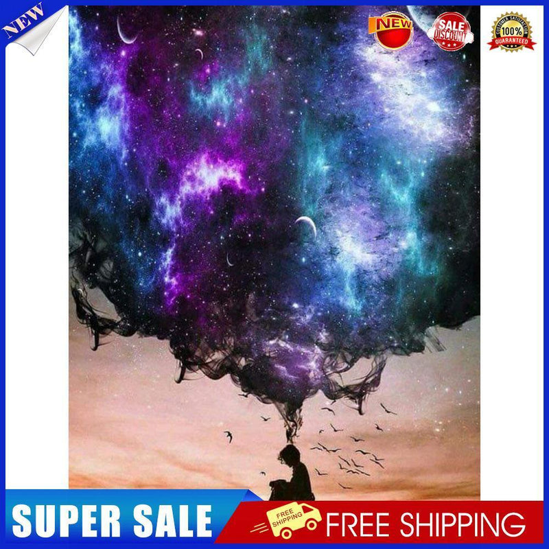 Memory Starry Oil Paint By Numbers Kits Canvas Picture Wall Art DIY Craft