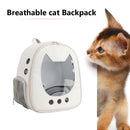 Pet Carrier Bag Clear Dog Cat Travel Breathable Outdoor Backpack (White) Newly
