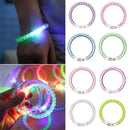 Light Luminous Bracelets Flash Wrist Band Glowing Wristband Led Dance Bangle