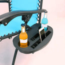 Lounge Chair Cup Holder Clip On Side Tray Utility Beverage Can`