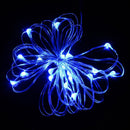 20LED Copper Wire String Lights Holiday Party Decor Lighting (Light Blue