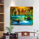 #A Paint By Numbers for Kids Beginner Waterfall DIY Acrylic Painting Kits on C