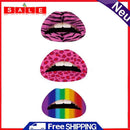 Self Adhesive Glittering DIY Makeup Lip Tattoo Decals Stickers for Party Prom