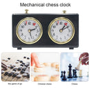 International Chess Board Game Clock Timer Plastic Analog Mechanical Chess