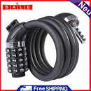 WHEEL UP Steel Cable Security Anti Theft Lock MTB Bicycle Padlock Bike Equipment