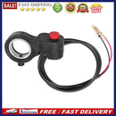 Motorcycle Handlebar Single Switch Electric Bike Horn Starter Kill Button S