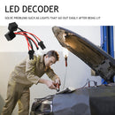 2x T10 Halogen to LED Adapter Error Cancellor LED Light Canbus Headlight Decoder