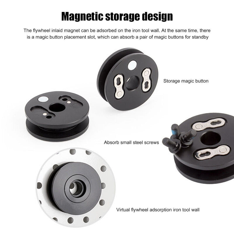 TOOPRE Bicycle Chain Holder Mountain Bike Cycling Cleaning Chain Keeper Hub Too