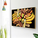 5D DIY Diamond Painting Full Round Drill Rhinestones Fruit ?Cross Stitch Pi