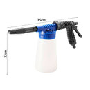 Removable Water Foam Spraying Gun Pot Car Washer Clean Shampoo Soap Foaming Tool