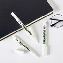White Plastic Paint Graffiti Marker Pen Oil Gel For School Waterproof A8J1