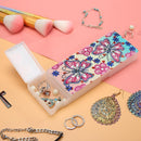 DIY Butterfly Special Shaped Diamond Painting 2 Grids Students Pencil Case Newly