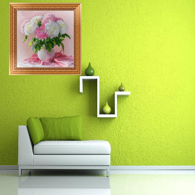 Flower 5D Diamond Embroidery Painting DIY Home Decor Craft Cross Stitch Kit