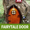 Window Home Courtyard T ree Decor Mini Dwarfs Fairy Tale Door Garden Decoration