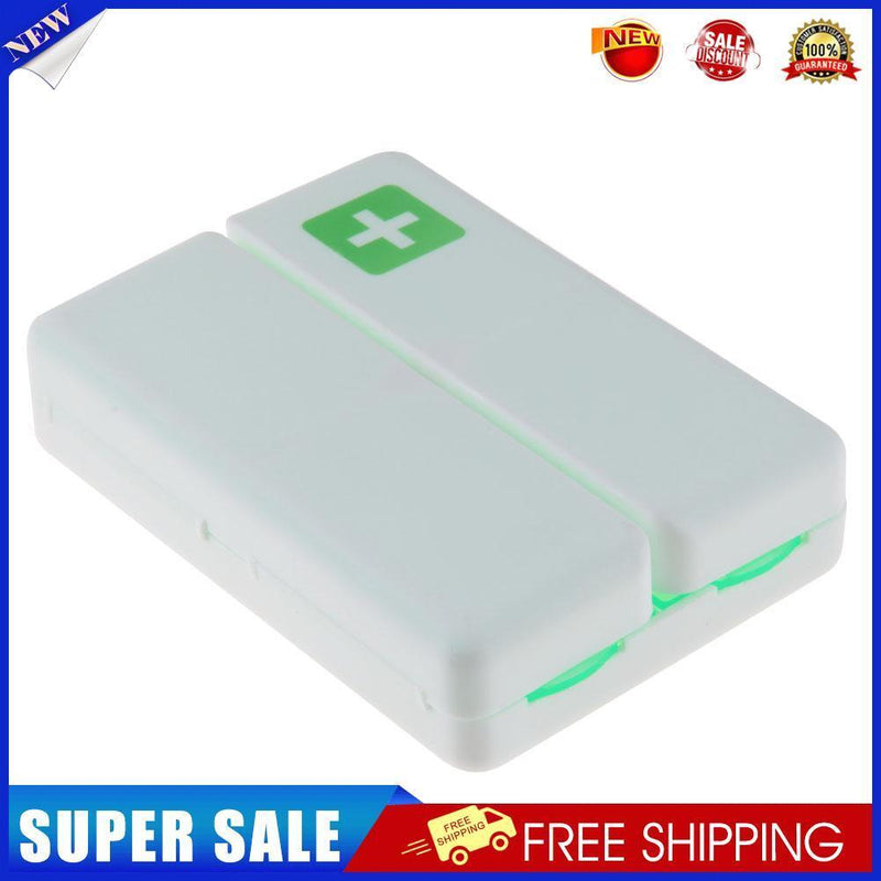 Foldable Pill Box Drug Tablet Storage Travel Case Holder 7 Days Pill Box
