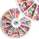 Flower Glitters Bead Mixed DIY Decoration  Nail Art Tips Rhinestones Manicure
