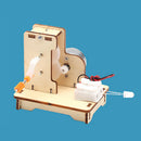 DIY Wooden Hand Cranked Generator Technology Students Kids Physical Science Toys
