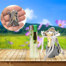 3000W Aluminum Alloy Portable Pocket Gas Stove Burner for Camping Picnic Cooking