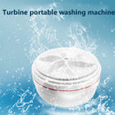 #A Portable Washing Machine Rotating Turbo Washer Mini Turbo Washer for Home T