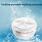 #A Portable Washing Machine Rotating Turbo Washer Mini Turbo Washer for Home T