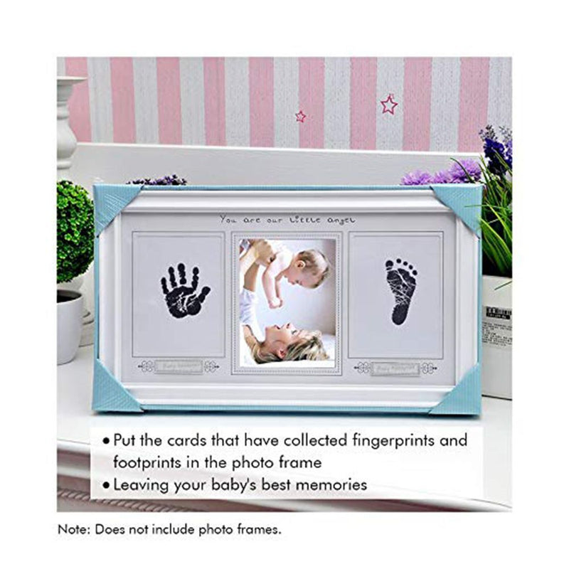 DIY Handprint Ornaments Non-Toxic Printing Oil Photo Frame Hand and Foot Print