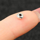 Stainless Steel DIY Tool Spacer Beads Jewelry Making Bracelet Components