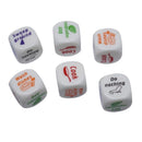 6-Sides Gift 20mm Lover Dice Board Game Accessories Dices Housework Distribute
