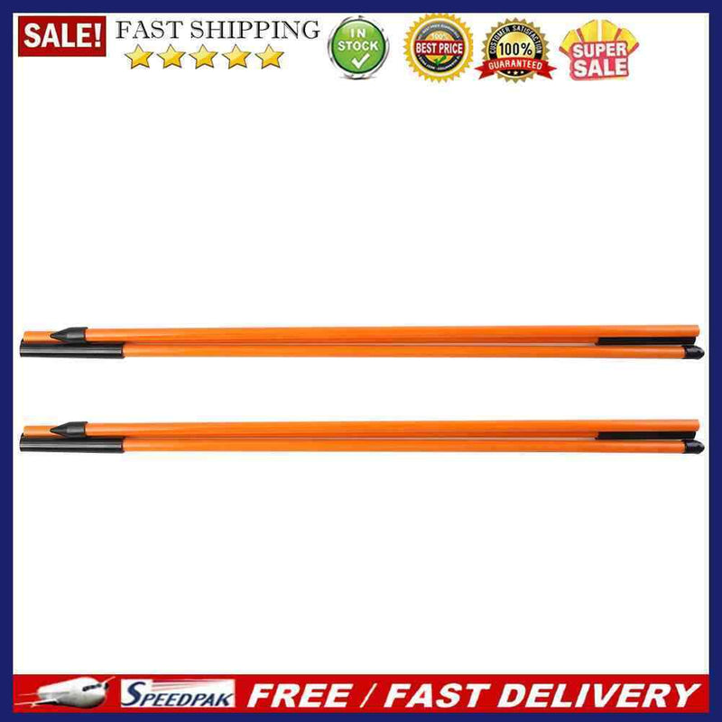 2pcs Golf Alignment Sticks Foldable Golf Putting Ball Position Aid Training