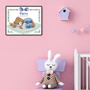 #A Partial Cross Stitch 14CT DIY Cartoon Baby Counted Home Decoration Hanging