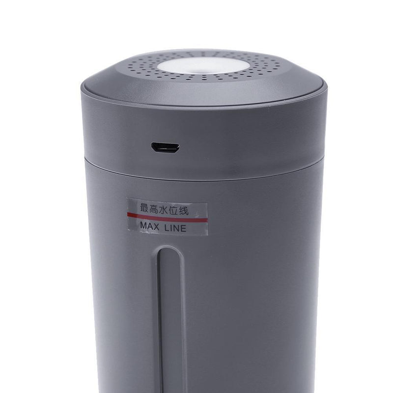 Ultrasonic Light Cup Aroma Humidifier Air Diffuser Purifier Atomizer(Gray)