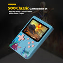 G5S 500 Games 3.0 inch Screen Retro Gaming Console with Controller (Blue) Newly