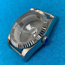 36MM Stainless Steel Watch Case Watch Case Mineral Glass for 8215/2813/8205 Movement