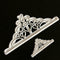 2Pcs Crown Plastic Fondant Cutter Cake Mold Cupcake Tools Decorating E4F4