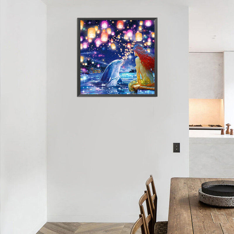 5D DIY Diamond Painting Kit Underwater Animal Full Round Drill Decor (X416)