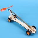 Rubber Band Power Car DIY Science Experiment Kits Fun School Project Gift
