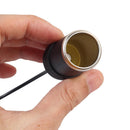 5V USB Male to 12V Cigarette Lighter Socket Converter Adapter for Car