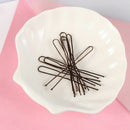 4 Sets Hot Gifts Headwear Alloy U-shaped Waved Hair Pins Hairclips Barrette