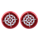 2pcs Aluminum Handlebar End Caps Plugs for MTB Road Folding Bike (Red 1) Newly