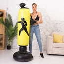 Inflatable Boxing Bag Training Pressure Relief Exercise Punch Standing Sandbags