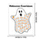 Halloween Countdown Calendar Poster Festive Atmosphere Pendant Wall Decor`