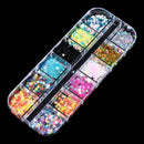 Star Nail Sequins Mirror Sparkly Holographic Nail Art Sequins Nail Glitter
