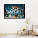 Snow Landscape Diamond Painting 5D DIY Drill Point Craft Diamond Embroidery