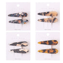 Accessories Elegant Leopard Print Headband Acetate Hair Clip Hairpin Barrettes