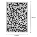 1pc Flower Vine Plastic Embossing Folder Template For Scrapbooking DIY Newly