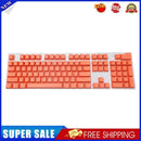 104pcs Universal Mechanical Keyboard Keycap PC Bakclit Key Cap Set (Orange)