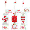 Party Supplies Hanging Ornament Wood Crafts Xmas Tree Decor Christmas Pendants