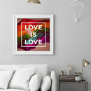 5D DIY Diamond Painting Full Round Drill rainbow flag Picture of Rhinestone