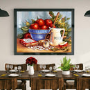 5D Diamond Painting Fruit Full Round Drill DIY Rhinestone Decorative Home Dec
