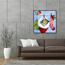 Cat 5D DIY Full Round Drill Diamond Painting Rhinestone Animal Canvas Pictures